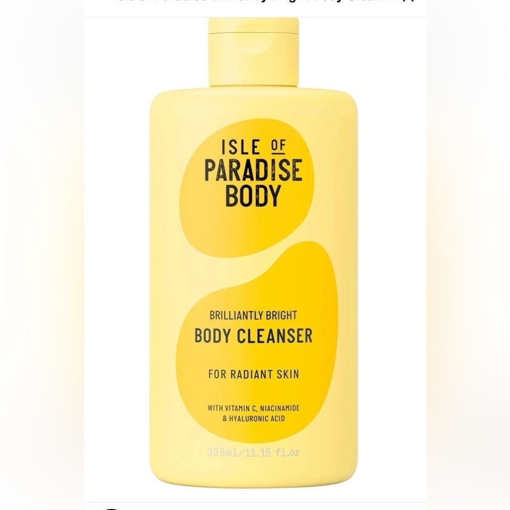 Isle of Paradise Brilliantly Bright Body Cleansing Wash with Vitamin C / SEALED